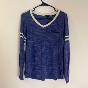 Blue long sleeve shirt